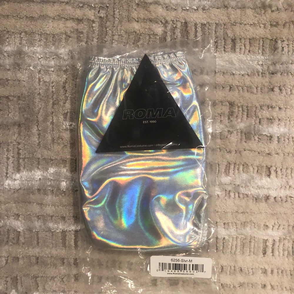 Hologram Rave Shorts - Picture 3 of 4